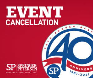 40th anniversary cancellation
